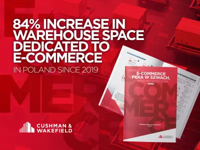 Warehouse space dedicated to e-commerce in Poland has grown 84% since 2019 